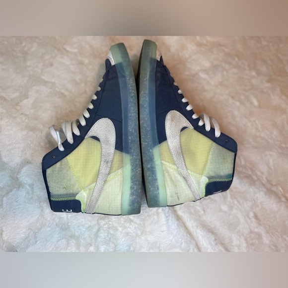 Nike Blazer Mid '77 Shoes Sneakers - Armory Navy - Picture 7 of 11